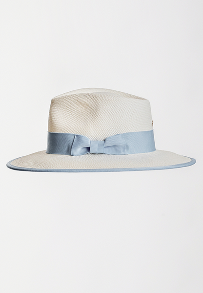 MPXA MYKONOS - BABY BLUE STRAW HAT