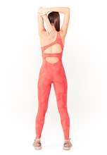 Load image into Gallery viewer, BeFit One-Shoulder Jumpsuit - Bright Orange