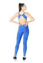 Load image into Gallery viewer, BeFit Halter Jumpsuit - Sky Blue