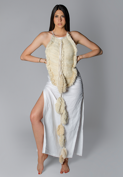 MARICHA LINEN SHELL DRESS