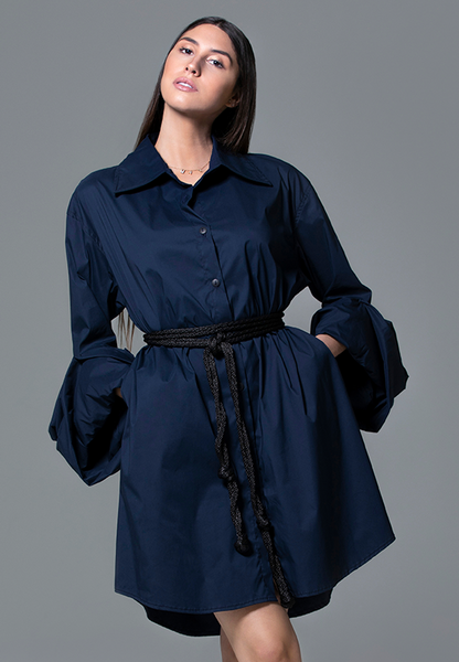 AxMJB - Navy Blue Dress