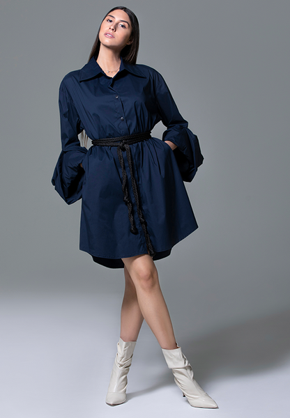 AxMJB - Navy Blue Dress