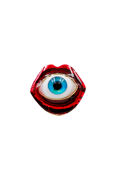 FVxA BLUE EYED KISS RING