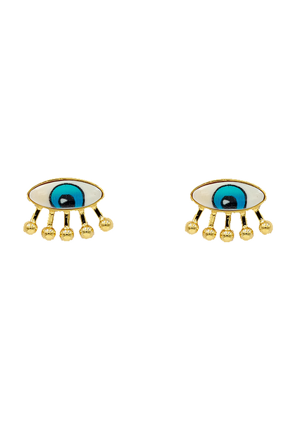 FVxA EYE-LASH EARRINGS