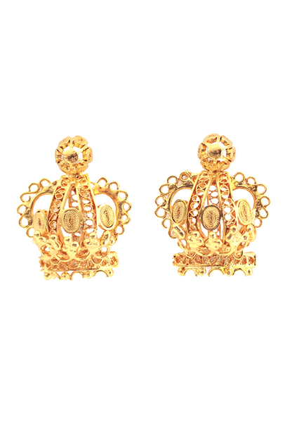 FVxA CROWN EARRINGS