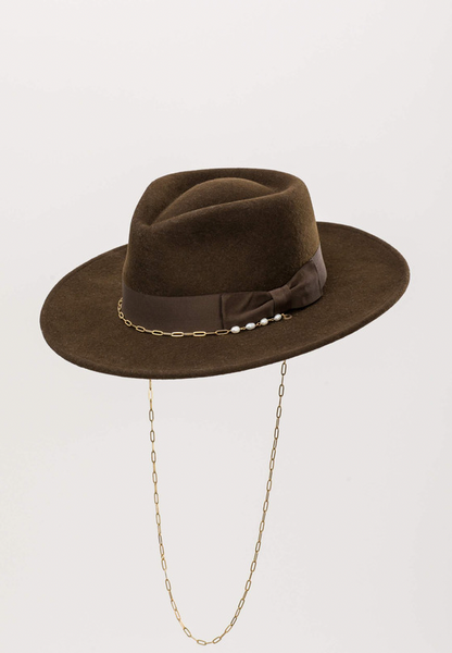 MPXA VALERIYA - BROWN FEDORA
