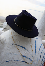 Load image into Gallery viewer, MPXA VALERIYA - FEDORA with gold chain
