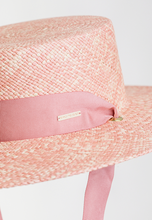 Load image into Gallery viewer, MPXA ROMA- PINK STRAW HAT with pink strap