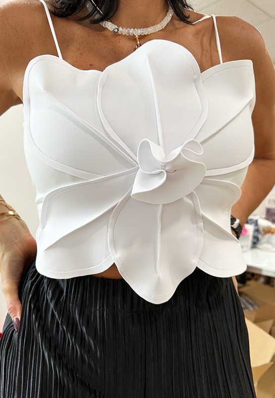 Wild Flower Crop Top - NEW – Shopping with Claudia