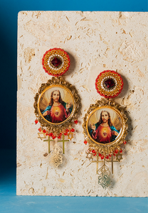 AGxA Jesus Earrings