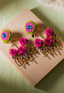 AGxA Rosa Cruz Earrings