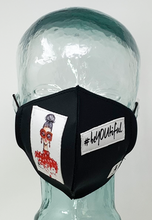 Cargar imagen en el visor de la galería, AFM #beYOUtiful Red Doll Black Face Mask