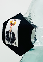 Cargar imagen en el visor de la galería, AFM The Boss Black Face Mask