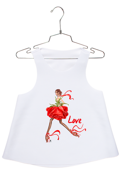 LOVE ROSE Racerback