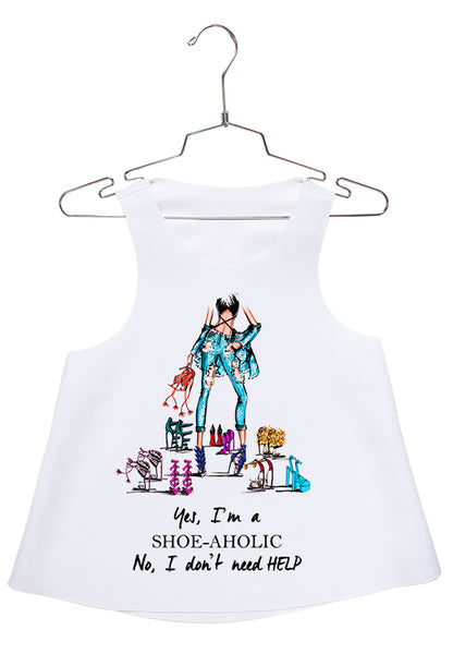 Be a Shoe-Aholic Racerback