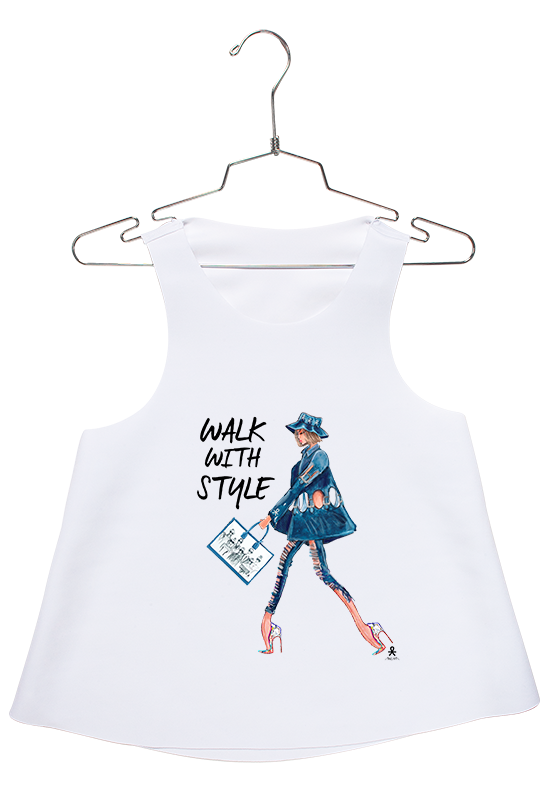 WALK WITH STYLE Racerback