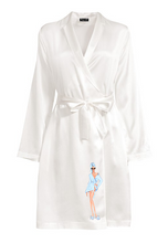 Load image into Gallery viewer, Satin 3/4 Robe - Wedding Edition