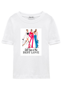 SELF-LOVE White T-Shirt