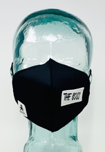 Load image into Gallery viewer, AFM The Boss Black Unisex Face Mask