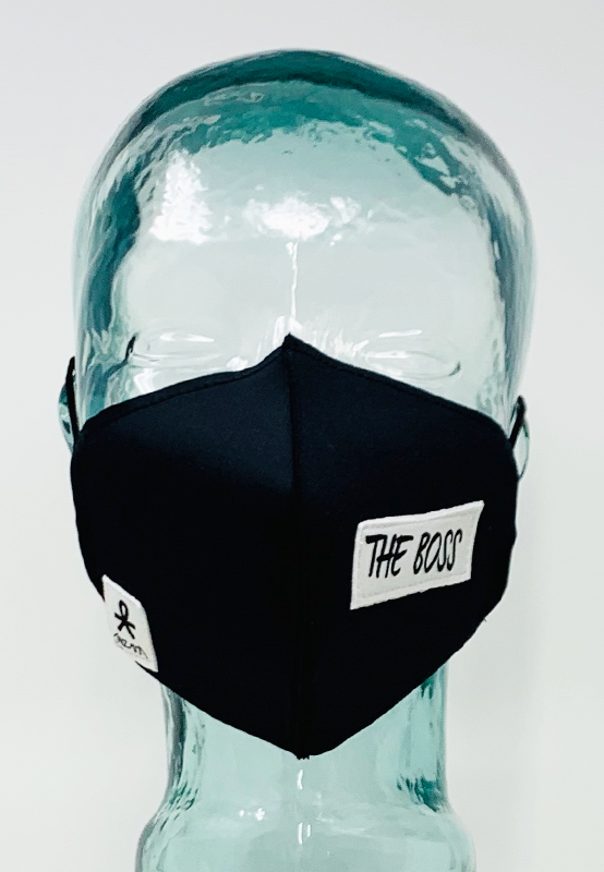 AFM The Boss Black Unisex Face Mask