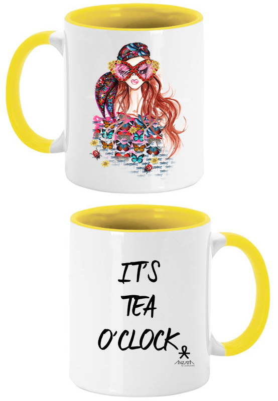 'Tea O'Clock Coffee Mug