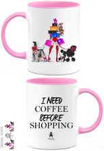 Load image into Gallery viewer, A Coffee for Shopping Holiday Coffee Mug