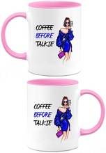 Load image into Gallery viewer, Coffee Before Talkie Coffee Mug