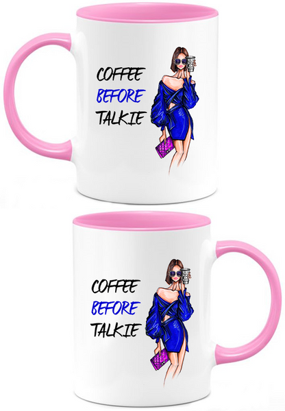 Coffee Before Talkie Coffee Mug