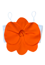 Load image into Gallery viewer, Flower Crop Top - Orange