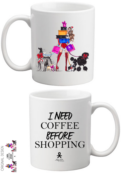 A Coffee for Shopping Holiday Coffee Mug